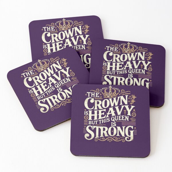 Item preview, The Crown Is Heavy But This Queen Is Strong designed and sold by TeesYouWant.