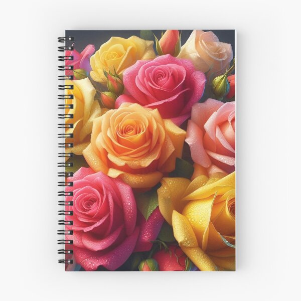 Item preview, Beautiful colorful roses designed and sold by mahmoudfarrag.