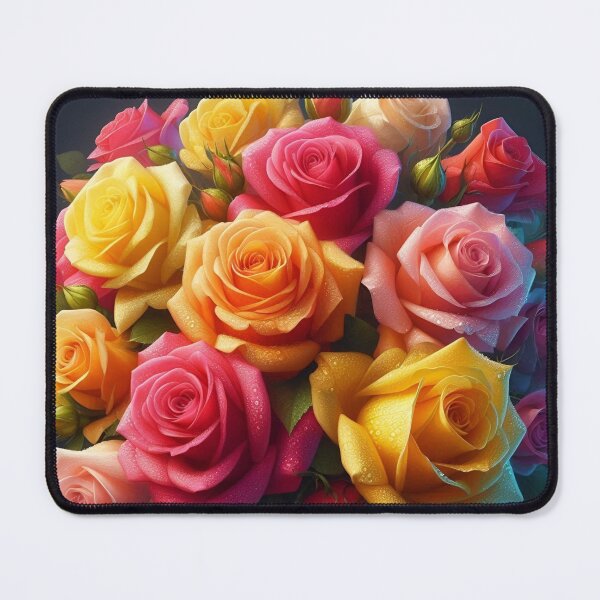 Item preview, Beautiful colorful roses designed and sold by mahmoudfarrag.