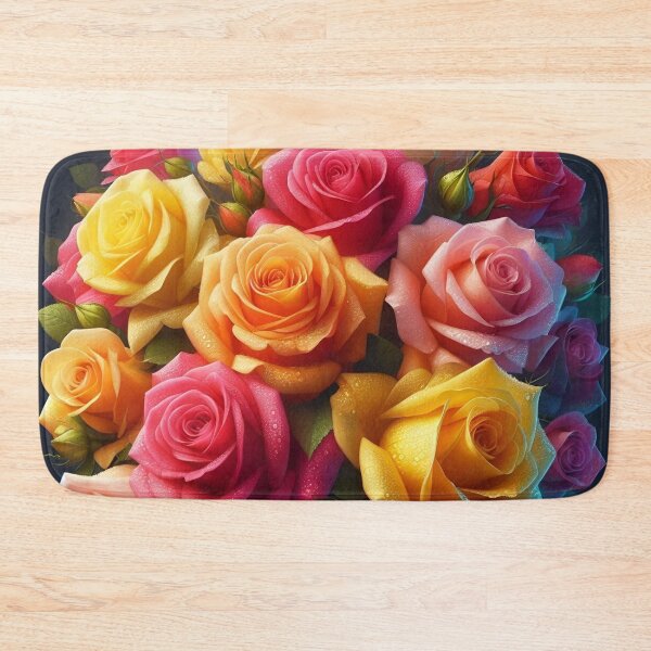Item preview, Beautiful colorful roses designed and sold by mahmoudfarrag.