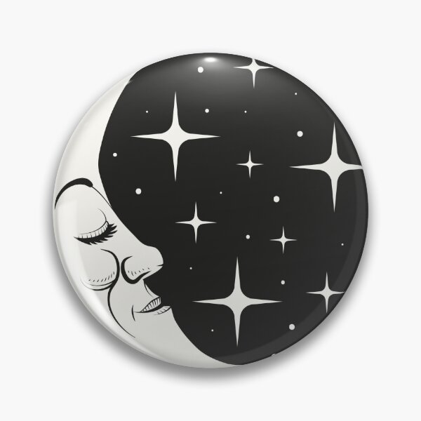 Item preview, moon sleep (lune dorm) designed and sold by Print Haven.