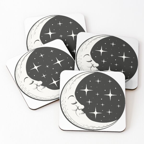 Item preview, moon sleep (lune dorm) designed and sold by Print Haven.