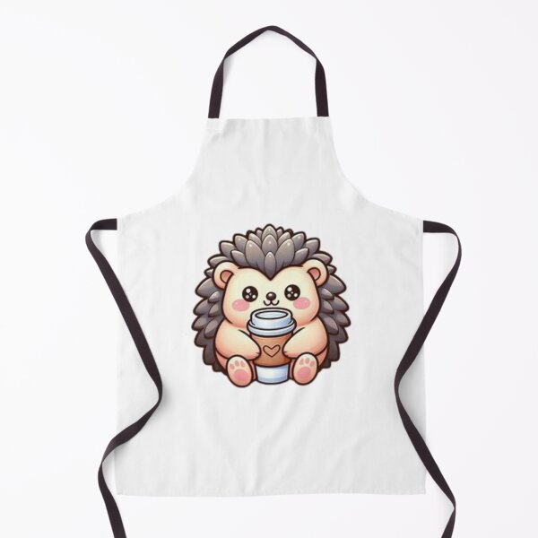 Item preview, hedgehog with coffee designed and sold by Eternalski.