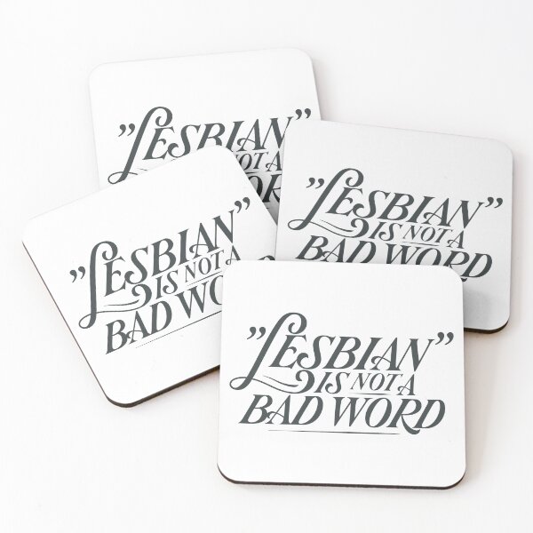 Item preview, "Lesbian" is NOT a bad word designed and sold by Sarahdesign.