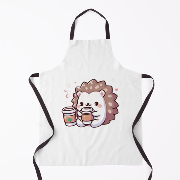 Item preview, hedgehog with coffee designed and sold by Eternalski.
