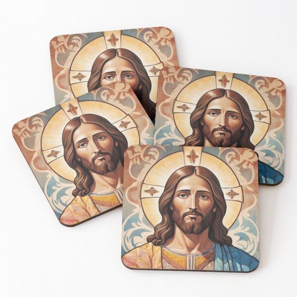Item preview, Jesus in a batik robe 5 designed and sold by Warih.