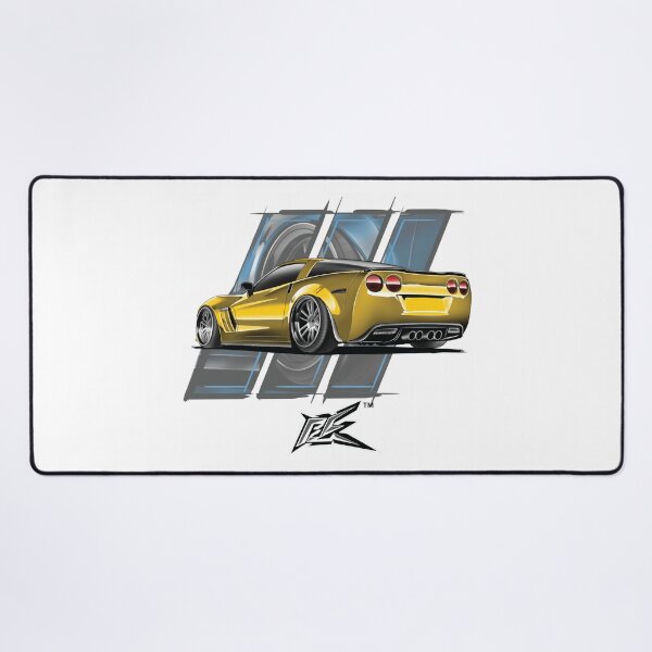 Item preview, corvette c6 rear yellow designed and sold by NaquashM.