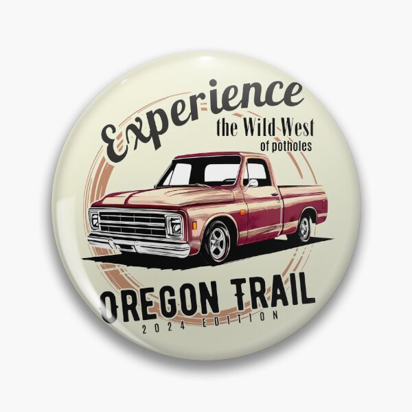 Item preview, EXPERIENCE THE WILD WEST OF POTHOLES OREGON TRAIL 2024 EDITION RUSTY ROADS RED ADVENTURE designed and sold by SplashTastic.