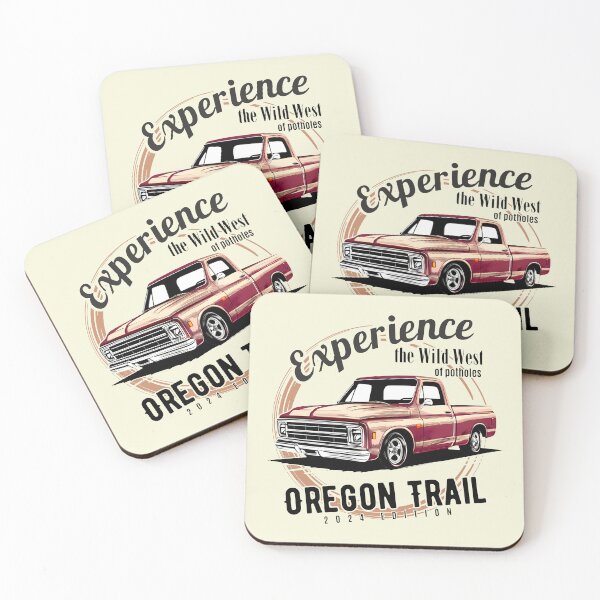 Item preview, EXPERIENCE THE WILD WEST OF POTHOLES OREGON TRAIL 2024 EDITION RUSTY ROADS RED ADVENTURE designed and sold by SplashTastic.