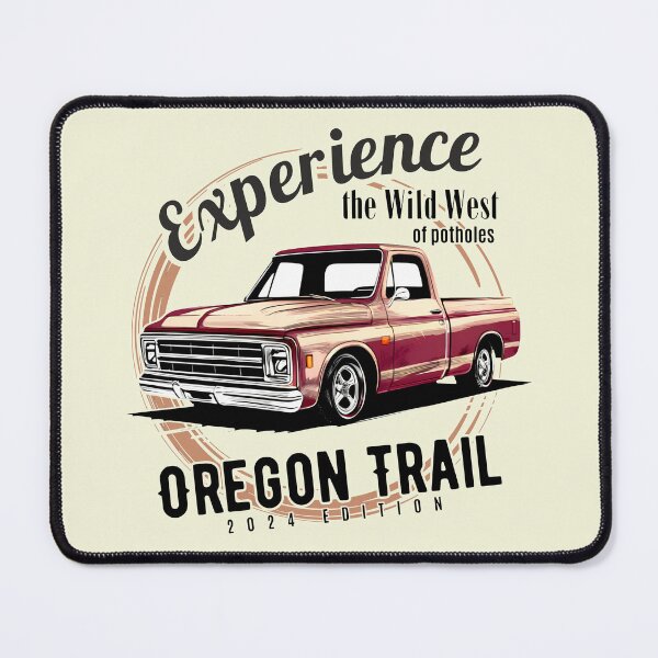 Item preview, EXPERIENCE THE WILD WEST OF POTHOLES OREGON TRAIL 2024 EDITION RUSTY ROADS RED ADVENTURE designed and sold by SplashTastic.