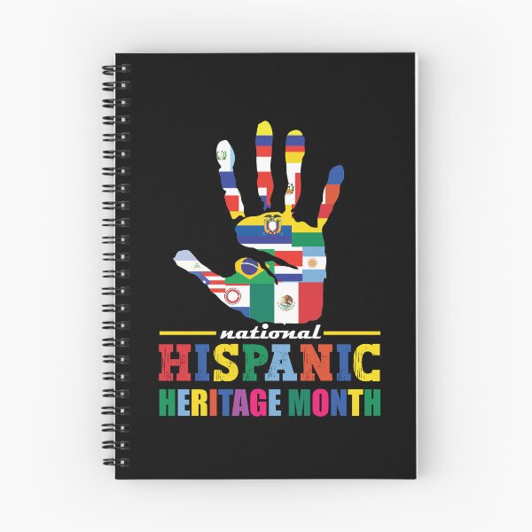 Item preview, National hispanic heritage month hispanic flags on a palm colorful Tee designed and sold by Hema Thilakaratne.