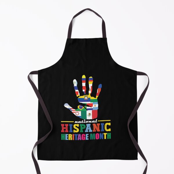 Item preview, National hispanic heritage month hispanic flags on a palm colorful Tee designed and sold by Hema Thilakaratne.