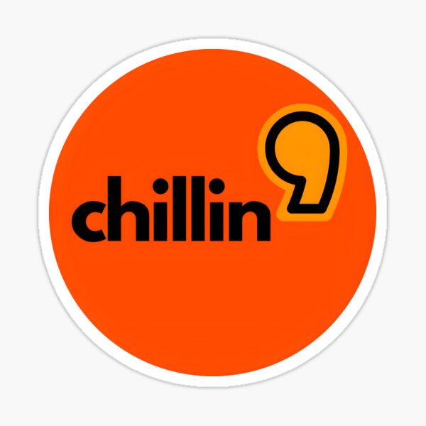 Item preview, Chillin Vibe Sticker designed and sold by CozyLily.