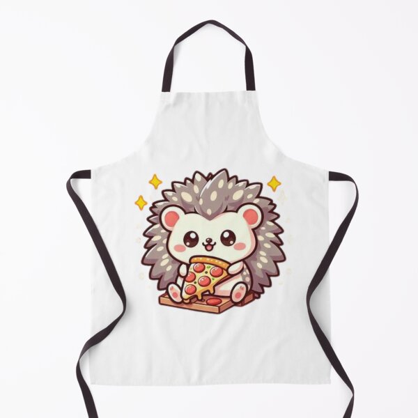 Item preview, hedgehog eating pizza designed and sold by Eternalski.