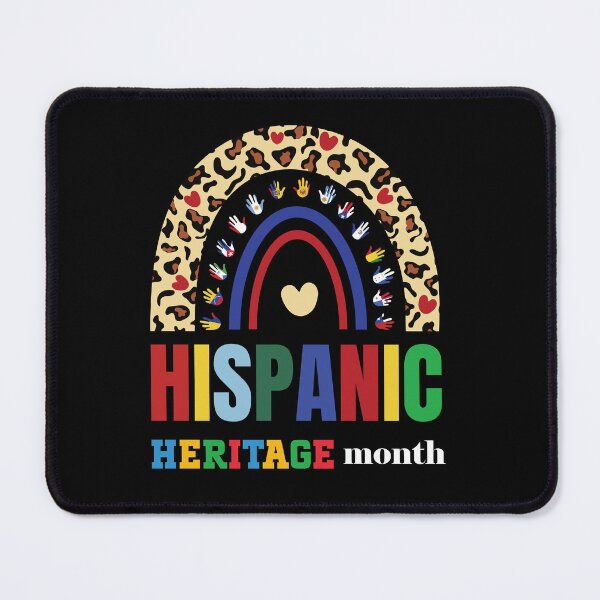 Item preview, Peace love hispanic heritage colorful rainbow colorful Tee designed and sold by Hema Thilakaratne.