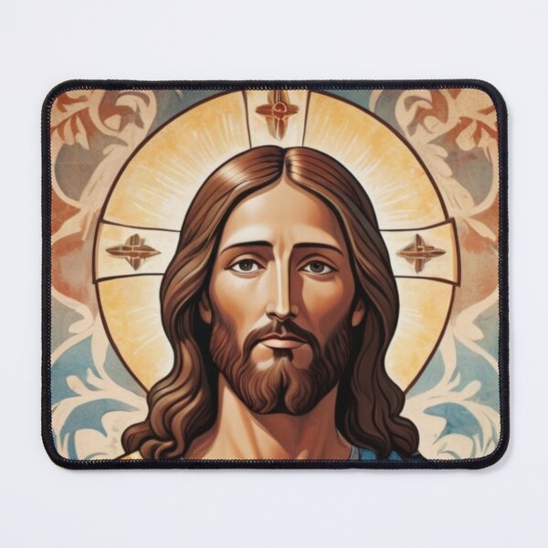 Item preview, Jesus in a batik robe 5 designed and sold by Warih.