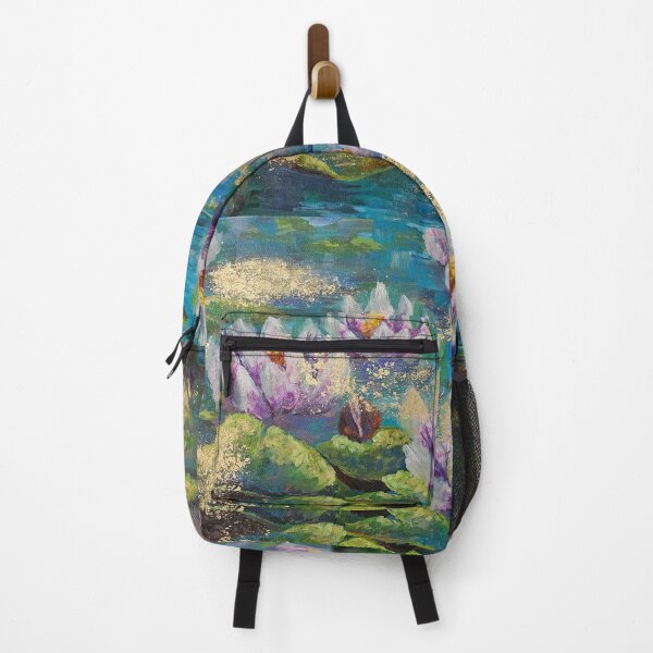 Item preview, Monet Inspired Water Lilies designed and sold by JYEmeryArt.