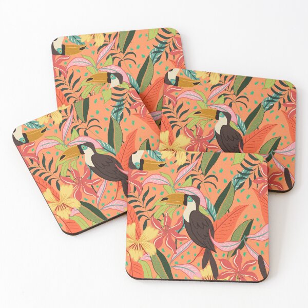Item preview, tropical com tucanos designed and sold by RODRIGORo.
