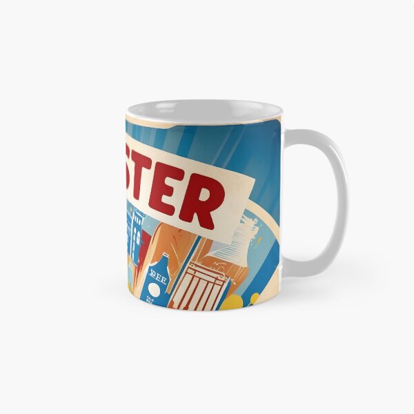 Item preview, Leicester United Kingdom Vintage Travel Tourism  designed and sold by TravelersGems.