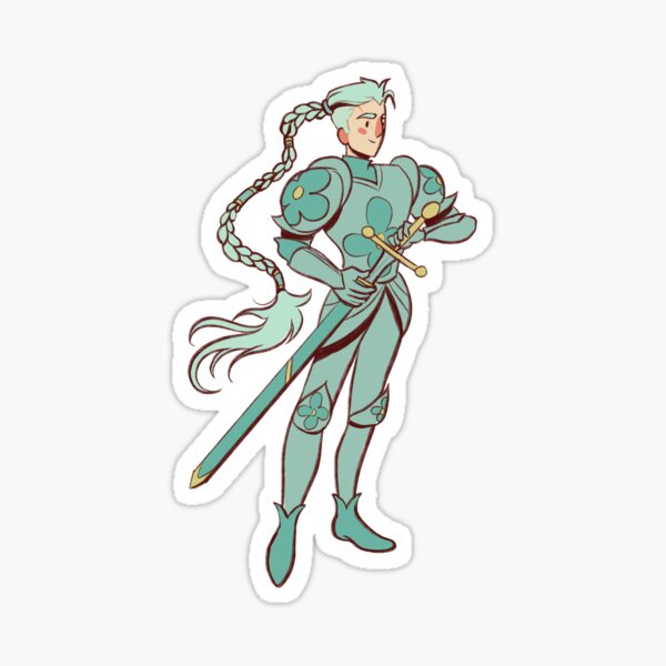 Item preview, Flower knight Aster at your service!  designed and sold by Flower Knight.