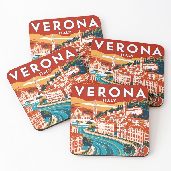 Item preview, Verona Italy Vintage Travel Tourism  designed and sold by TravelersGems.