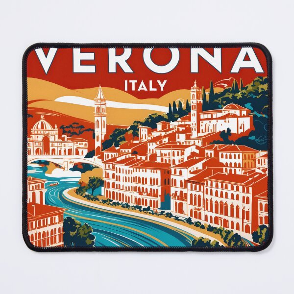 Item preview, Verona Italy Vintage Travel Tourism designed and sold by TravelersGems.