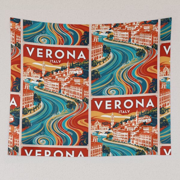 Item preview, Verona Italy Vintage Travel Tourism  designed and sold by TravelersGems.