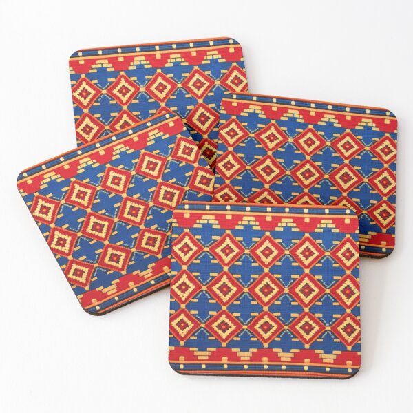 Item preview, Peruvian geometric design  designed and sold by Roxburylane.