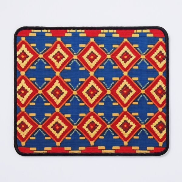 Item preview, Peruvian geometric design  designed and sold by Roxburylane.