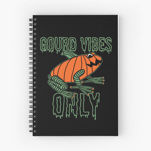 Item preview, Gourd Vibes Only says Halloween Pumpkin Frog Hybrid designed and sold by ellenhenry.