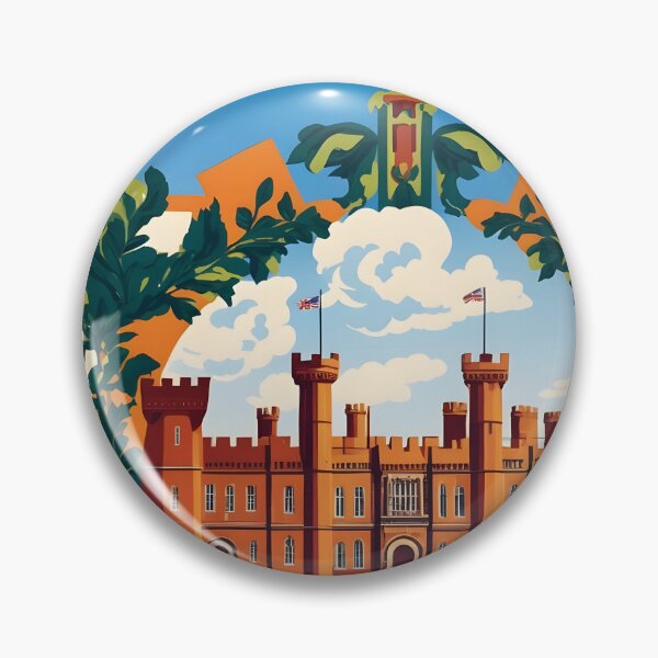 Item preview, Nottingham United Kingdom Vintage Travel Tourism  designed and sold by TravelersGems.