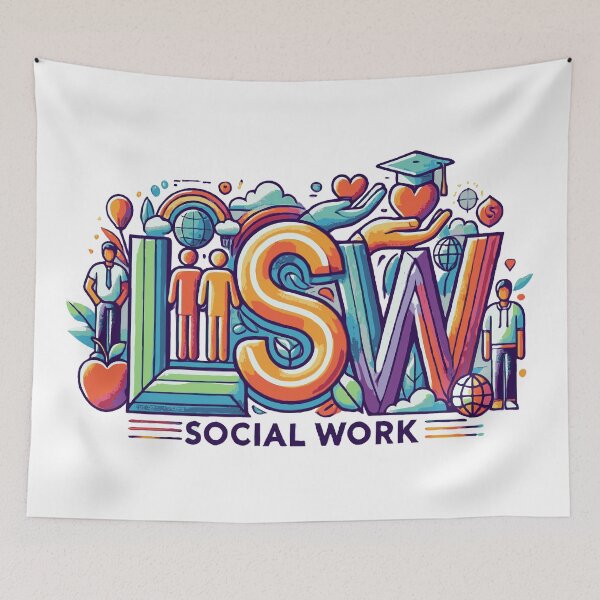 Item preview, Licensed Social Work (LSW) designed and sold by TeesYouWant.