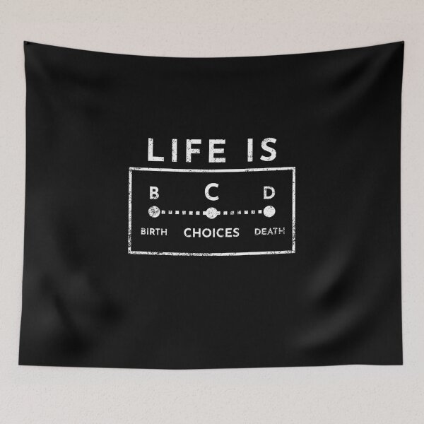 Item preview, Life is C between B and D designed and sold by TKsuited.