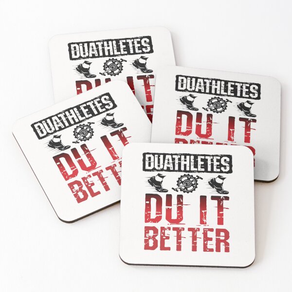 Item preview, Duathletes Du It Better Duathlon Run Bike designed and sold by jaygo.