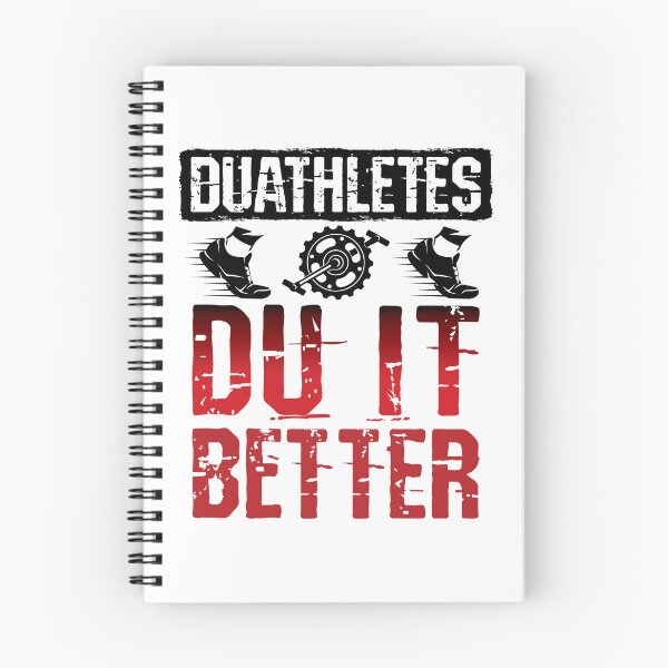 Item preview, Duathletes Du It Better Duathlon Run Bike designed and sold by jaygo.