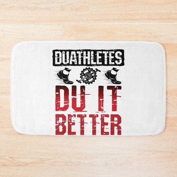 Item preview, Duathletes Du It Better Duathlon Run Bike designed and sold by jaygo.