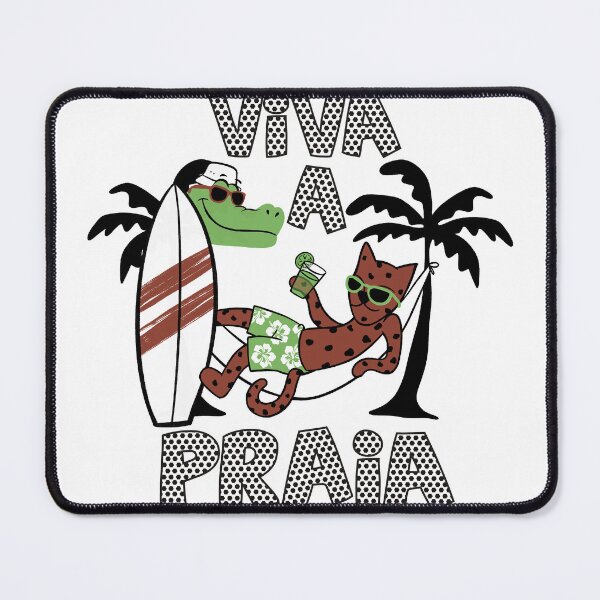 Item preview, Viva a praia designed and sold by BlackCatLab.