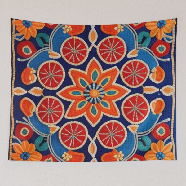 Item preview, Pretty Peruvian floral  designed and sold by Roxburylane.