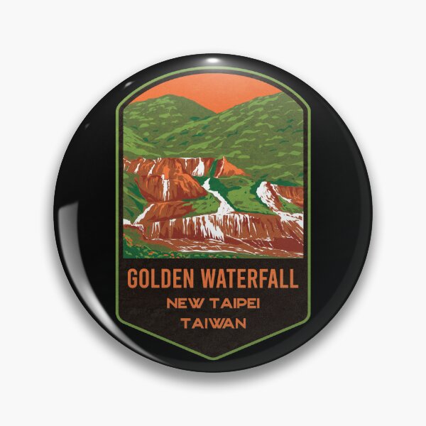 Item preview, Golden Waterfall Taiwan designed and sold by JordanHolmes.