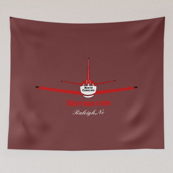 Item preview, Destination Raleigh North Carolina NC Airplane Airport Logo  designed and sold by Lartheviking.