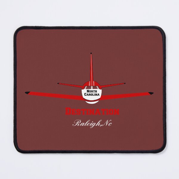 Item preview, Destination Raleigh North Carolina NC Airplane Airport Logo  designed and sold by Lartheviking.