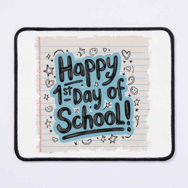 Item preview, Happy First Day Of School designed and sold by Angry Swan Designs.
