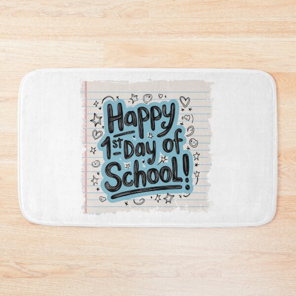 Item preview, Happy First Day Of School designed and sold by Angry Swan Designs.