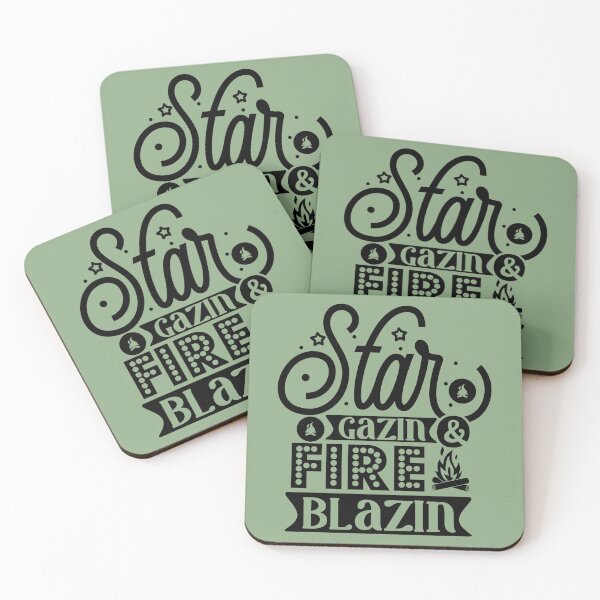 Item preview, Star gazing and fire blazing designed and sold by Wit & Wear Company.