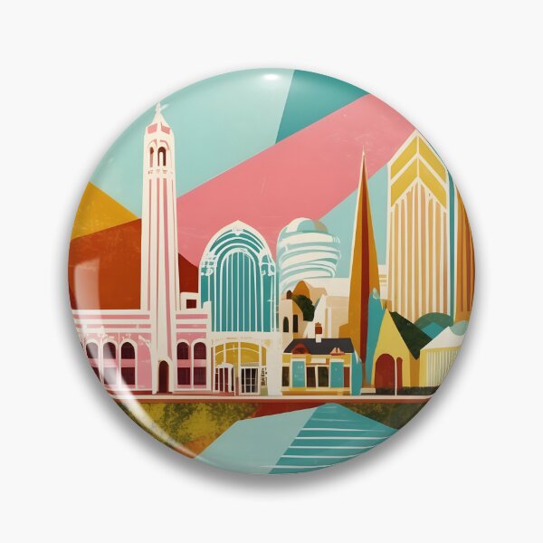 Item preview, Milton Keynes United Kingdom Vintage Travel Tourism  designed and sold by TravelersGems.