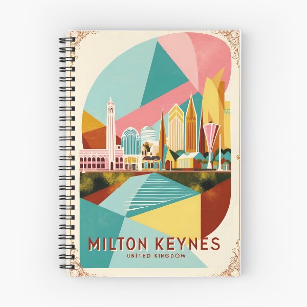 Item preview, Milton Keynes Reino Unido Viajes de época Turismo designed and sold by TravelersGems.