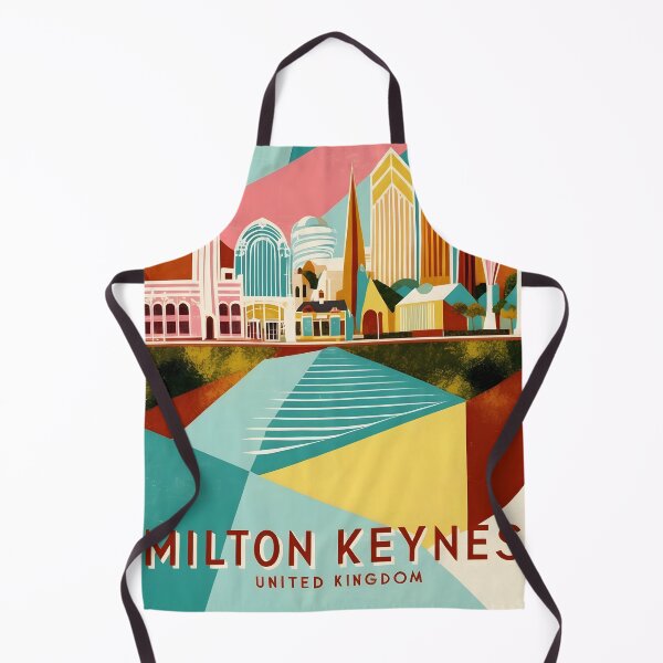 Item preview, Milton Keynes United Kingdom Vintage Travel Tourism designed and sold by TravelersGems.