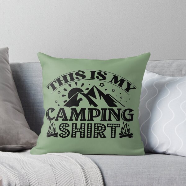Item preview, This is my camping shirt designed and sold by Wit & Wear Company.