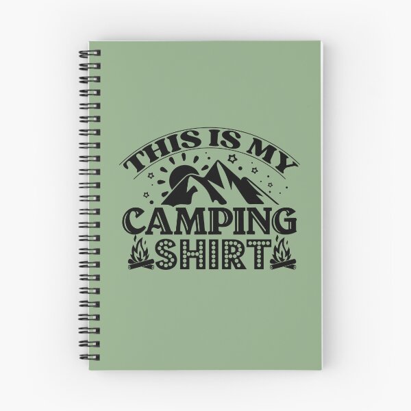 Item preview, This is my camping shirt designed and sold by Wit & Wear Company.