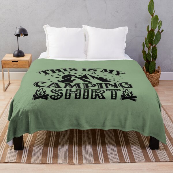 Item preview, This is my camping shirt designed and sold by Wit & Wear Company.